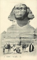 Pays Div- Egypte  -ref B807- Le Sphinx   - Carte Bon Etat   - - Sphinx