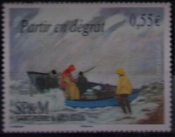 Saint Pierre And Miquelon 2008  Painting Partir En Degrat MNH - Ongebruikt