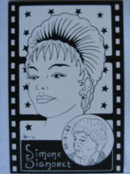 Patrick Hamm Adieu à Simone Signoret 1985 Actrice Cinéma (n°192) - Hamm