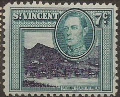 ST VINCENT 1949 7c KGVI SG 170 HM #BC557 - St.Vincent (...-1979)