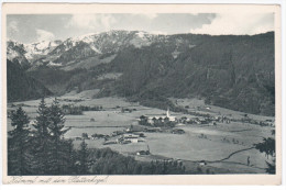 Austria, Krimml Mit Dem Plattenkogel, Mountains - Krimml