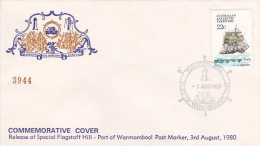 Australia 1980 Fladstaff Hill Commemorative Cover - Poststempel