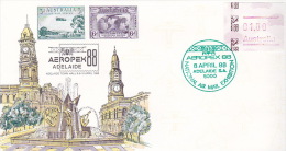 Australia 1988 Aeropex 88, Dated 8 April 88, Green Postmark, Souvenir Cover - Cartas & Documentos