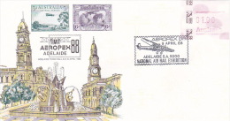 Australia 1988 Aeropex 88, Dated 9 April 88, Black Postmark, Souvenir Cover - Briefe U. Dokumente