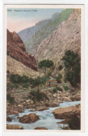 Streetcar Interurban Ogden Canyon Utah 1940s Postcard - Otros & Sin Clasificación