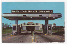 Bankhead Tunnel Entrance Mobile Alabama Postcard - Other & Unclassified