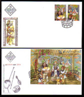 BULGARIA \ BULGARIE - 2014 - EUROPE'2014 -  Folk  Musiques Instruments - FDC Complet - 2014