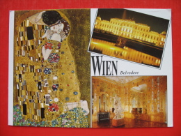Wien Belvedere Klimt Der Kuss Goldkabinett - Belvédère