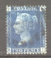 Grande Bretagne  N° 27 Oblitéré Position 14 Cote 25 €  Au Quart De Cote - Used Stamps