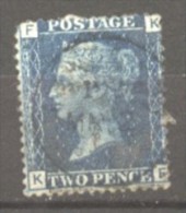 Grande Bretagne  N° 27 Oblitéré Position 14 Cote 25 €  Au Quart De Cote - Used Stamps