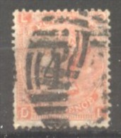 Grande Bretagne  N° 32 Oblitéré  Cote 60 €  Au Quart De Cote - Used Stamps