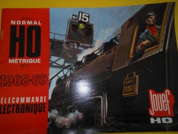 JOUEF/Marque Déposée/Trains électriques /HO/Normal/Métrique/ 1968    VOIT26 - Francese