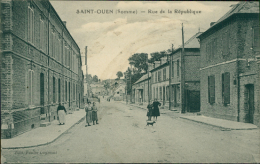 80 SAINT OUEN / Rue De La République / - Saint Ouen