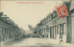 80 SAINT OUEN  / Rue De La Gare / - Saint Ouen