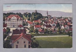 ZH  USTER 1918.V.23. Bahnpost Nachporto Totalansicht Foto Müller - Uster