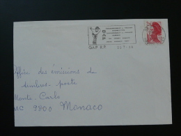 05 Hautes Alpes Gap Championnat De Pétanque - Flamme  Sur Lettre Postmark On Cover - Bocce