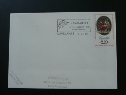 09 Ariège Lavelanet Bicentenaire Révolution Française - Flamme Concordante Sur Lettre Postmark On Cover - Révolution Française