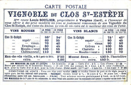 30 - VERGEZE / VIGNOBLE DU CLOS ST ESTEPH - Vergèze