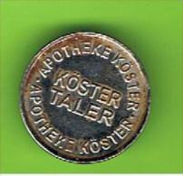 # 016 -  Spielmarke - Jeton - KOSTER TALER - Professionals/Firms