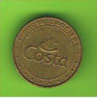 # 042  -  Spielmarke - Jeton - COSTA CRUCEROS - Firma's