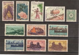 NOUVELLE CALEDONIE - LOT DE 11 TIMBRES - Colecciones & Series