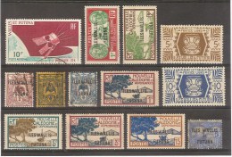 WALLIS ET FUTUNA - LOT DE 13 TIMBRES - Lots & Serien