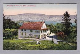 ZH STALLIKON 1914.VII.10 Stallikon Uetliberg-Balden Mit Blick Auf Zürichsee Photoglob - Stallikon