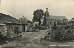 Odeigne : L'église Et Environs   ( Ecrit Avec Timbre ) - Manhay