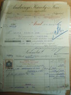 Austro-Hungary -ARAD - Andrényi  Károly  -Eisen Und Werkzeuggrosshandlung - INVOICE  From  1912  S5.05 - Österreich