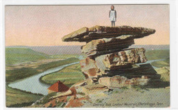 Umbrella Rock Lookout Mountain Chattanooga Tennessee 1910c Postcard - Chattanooga