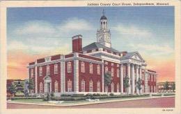 Missouri Independence Jackson County Court House Curteich - Independence