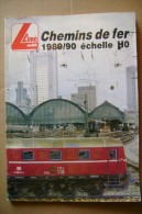 PCE/7 Catalogo LIMA HO 1989/90 Chemins De Fer/treni/modellismo - Frankreich