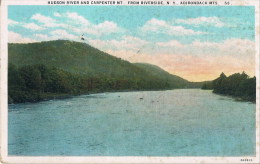 Hudson River And Carpenter   From Riverside  70Cte Betalen  1933 - Adirondack