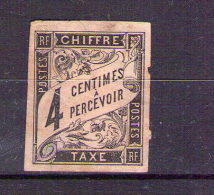 COLONIES FRANCAISES TAXE N° 4 NsG - Postage Due