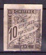 COLONIES FRANCAISES TAXE N° 6 Obl - Strafportzegels