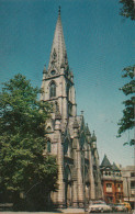 Halifax Nova Scotia - St. Mary's Basilica - Church - Cars - Stamp & Postmark 1966 - 2 Scans - Halifax