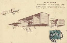 Aviation / Avions / Biplan Paulham - ....-1914: Precursors