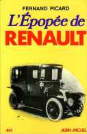 L'épopée De Renault Par Fernand Picard (ISBN 2226003800) (EAN 9782226003805) - Auto