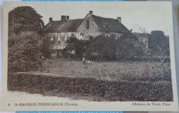 89 SAINT MAURICE THIZOUAILLES CHATEAU DE VIEUX POUX BIS - Aillant Sur Tholon