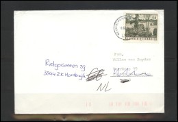 AUSTRIA OESTERREICH Postal History Brief Envelope AT 109 Nature Landscape - Brieven En Documenten