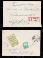 Ungarn Hungary 1931 Registered Cover BUDAPEST To NUERNBERG Germany - Briefe U. Dokumente