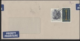 AUSTRIA OESTERREICH Postal History Brief Envelope Air Mail AT 113 Music Religion - Lettres & Documents