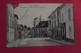 Cp Claye Souilly Descente De La Grande Rue - Claye Souilly