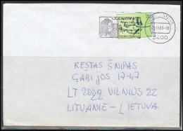 LUXEMBOURG Postal History Brief Envelope LU 003 Environment Protection Sports Museum - Covers & Documents