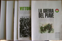 PCE/40 LA GUERRA DEL PIAVE + VITTORIO VENETO Ezio Colombo Epoca Universo Anni ´60/tav. Bertello - Guerre 1914-18