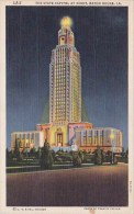 The State Capitol At Night Baton Rouge Louisiana - Baton Rouge