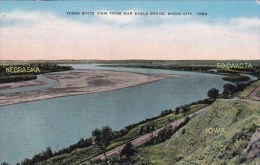 Three State View From War Eagle Grave Sioux City Iowa 1942 - Sioux City