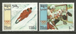 Kampuchea; 1988 Winter Olympic Games, Calgary - Winter 1988: Calgary