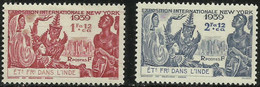 FRENCH INDIA..1939..Michel # 116-117...MLH. - Nuevos