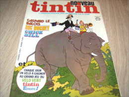 Tintin Couverture Du Journal Tintin France Inédite En Belgique : Les Cigares Du Pharaon 2 - Tintin